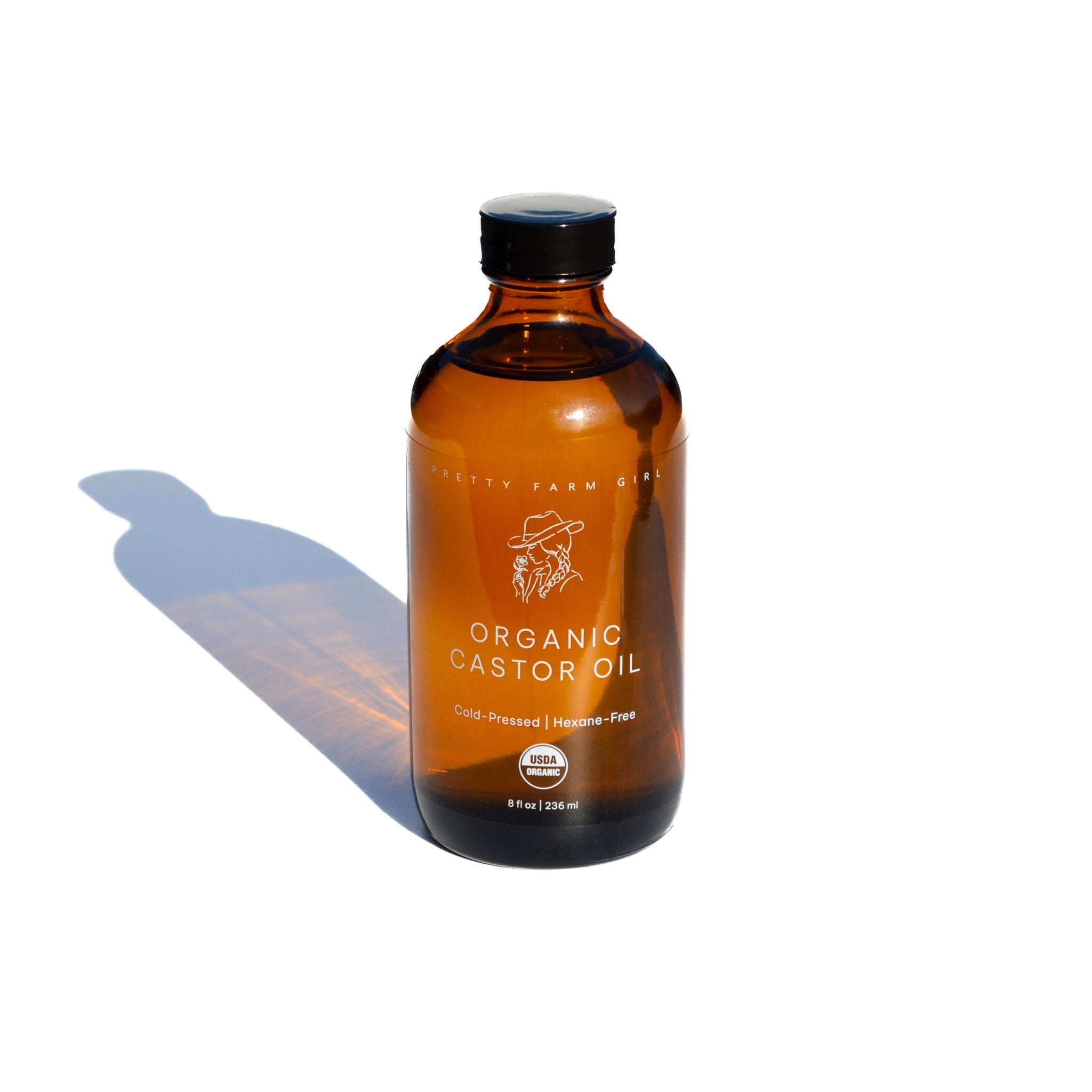 Organic Castor Oil – Cold Pressed, Hexane-Free | Hair, Skin & Lash Growth