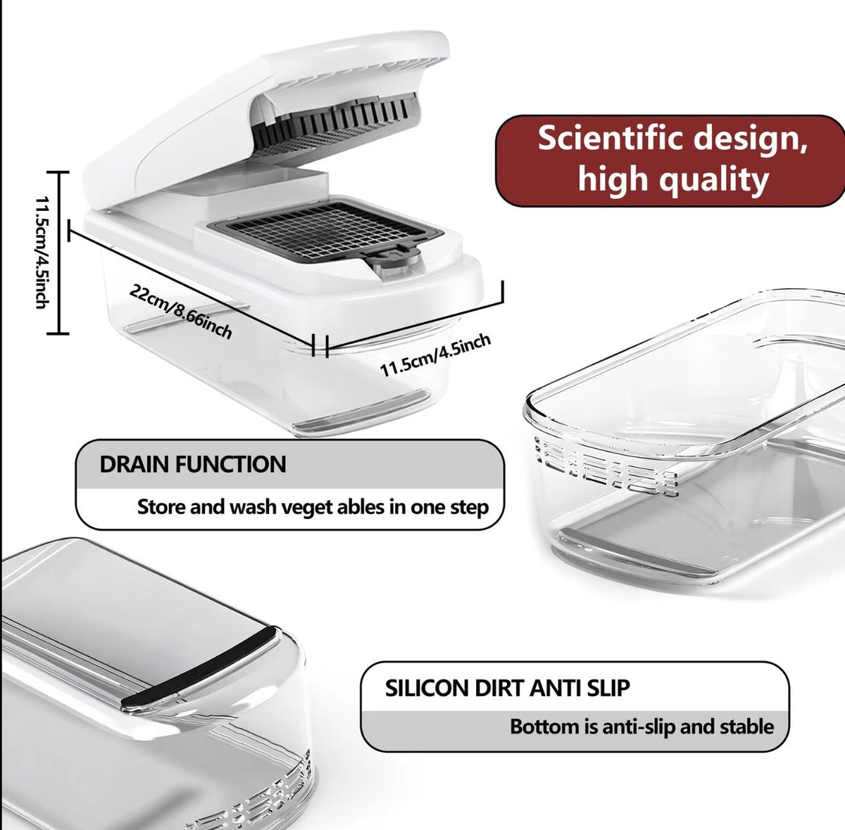 15-in-1 Vegetable Chopper & Slicer