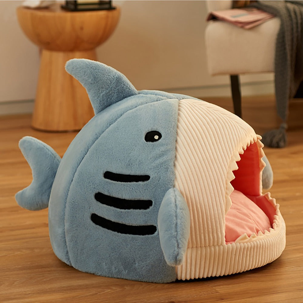 Shark Pet Nest – Cat & Dog Bed