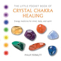 The Little Pocket Book of Crystal Chakra Healing: Energy medicine for mind, body, and spirit, Philip Permutt introduces crystal practices and the chakra framework, with profiles of more than 100 crystals to browse as you learn.