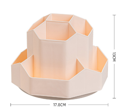 Rotating Desktop Pen Holder – Large Capacity Organizer for Office & School