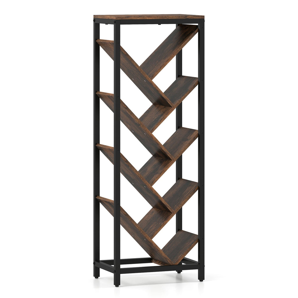9-Tier Tree Bookshelf