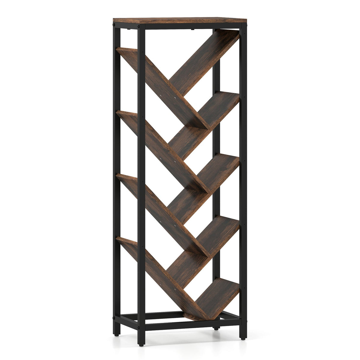 9-Tier Tree Bookshelf