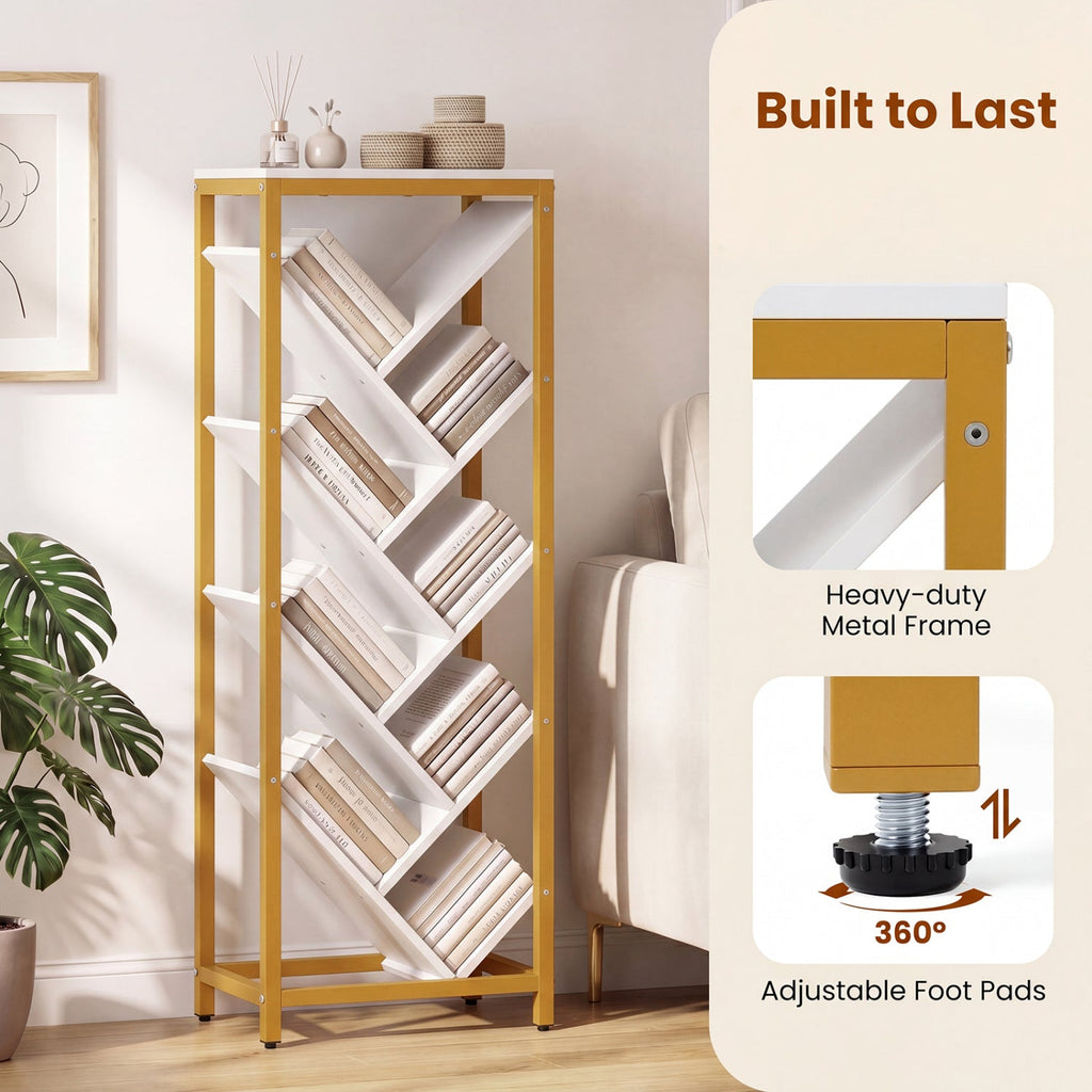 9-Tier Tree Bookshelf