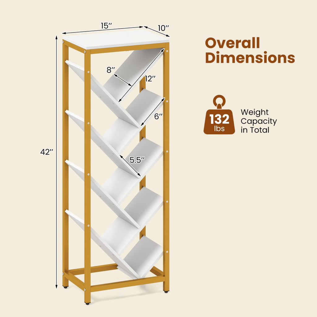9-Tier Tree Bookshelf