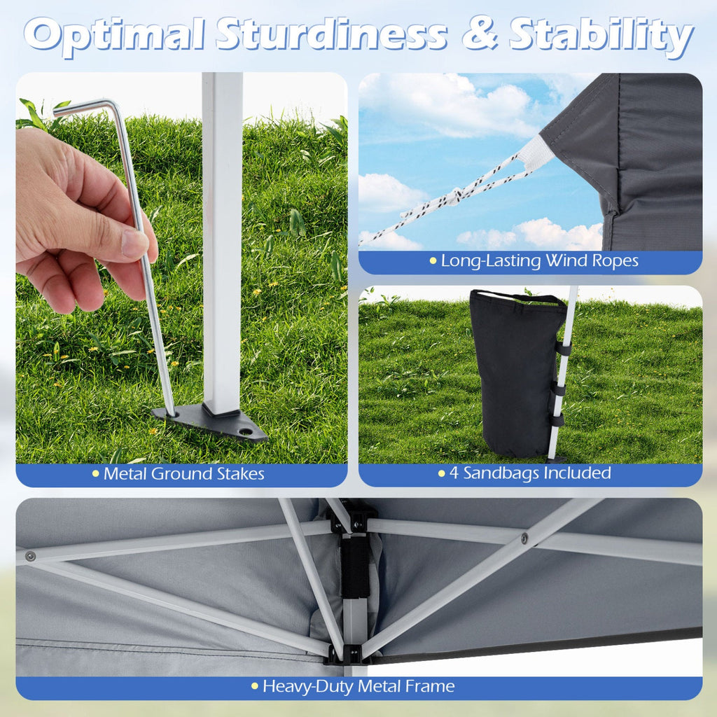 9x9 ft Pop-Up Canopy Tent