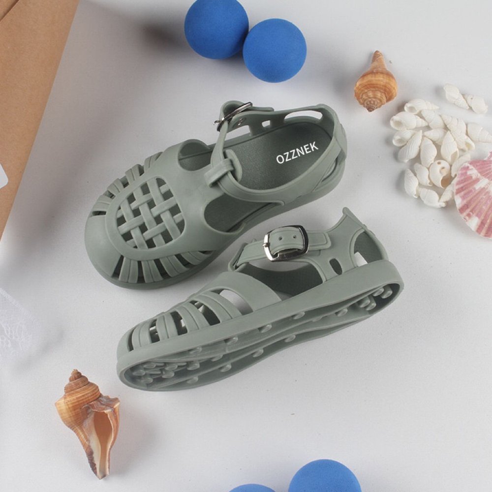 Kids Jelly Sandals – Waterproof Toddler Summer Shoes | Wide Toe Box & Anti-Slip Sole