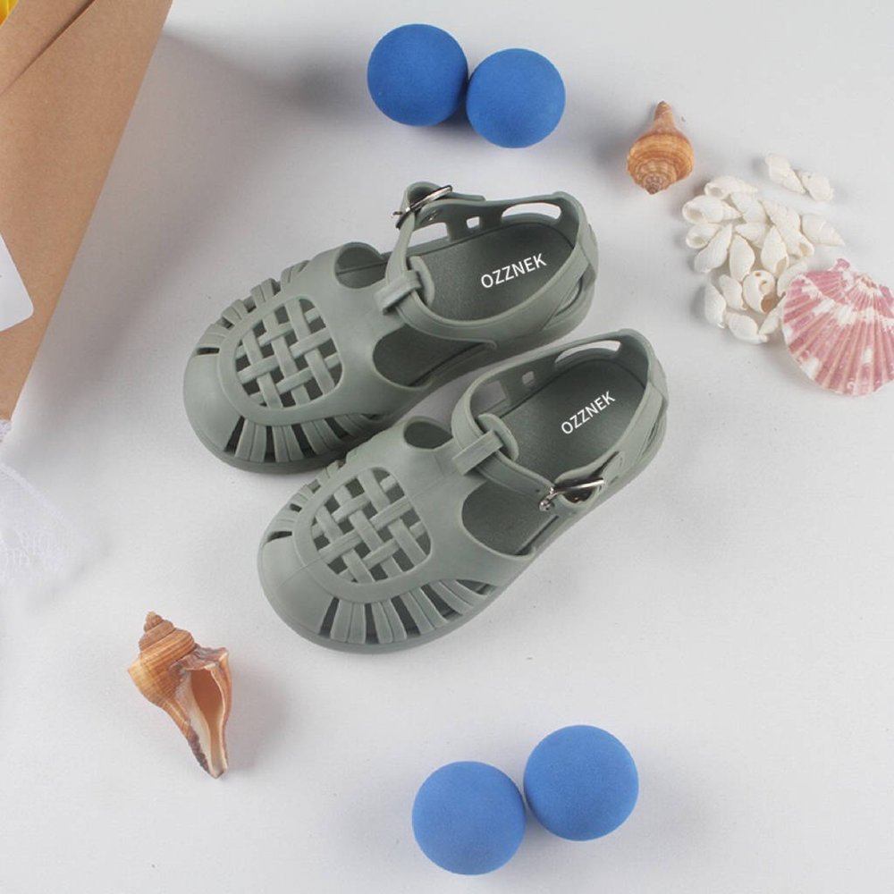 Kids Jelly Sandals – Waterproof Toddler Summer Shoes | Wide Toe Box & Anti-Slip Sole