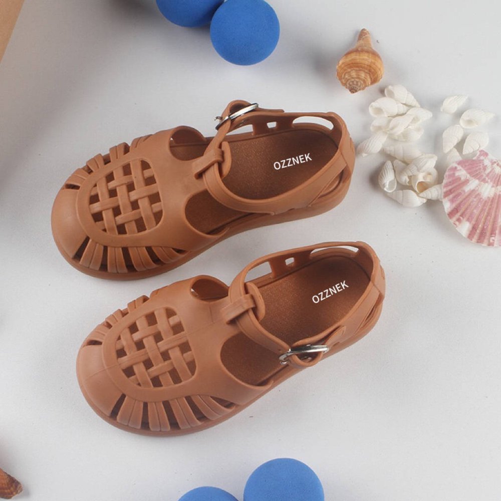 Kids Jelly Sandals – Waterproof Toddler Summer Shoes | Wide Toe Box & Anti-Slip Sole