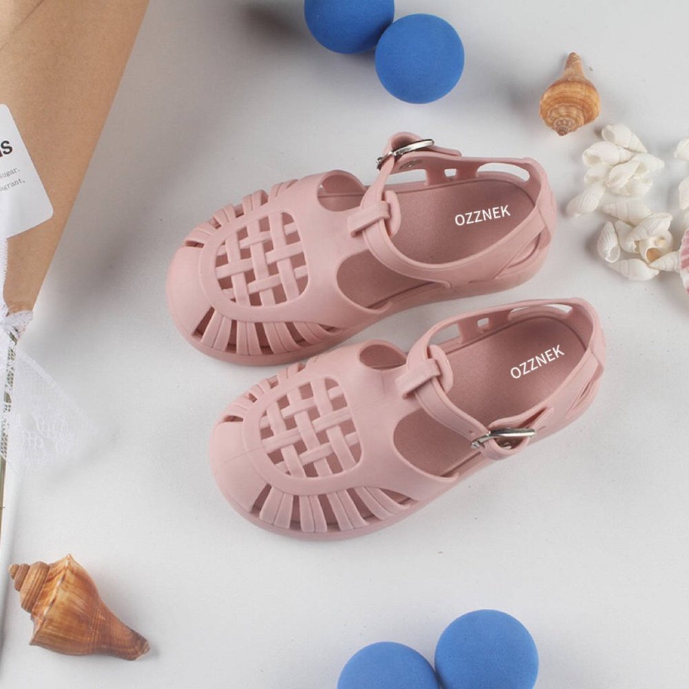 Kids Jelly Sandals – Waterproof Toddler Summer Shoes | Wide Toe Box & Anti-Slip Sole
