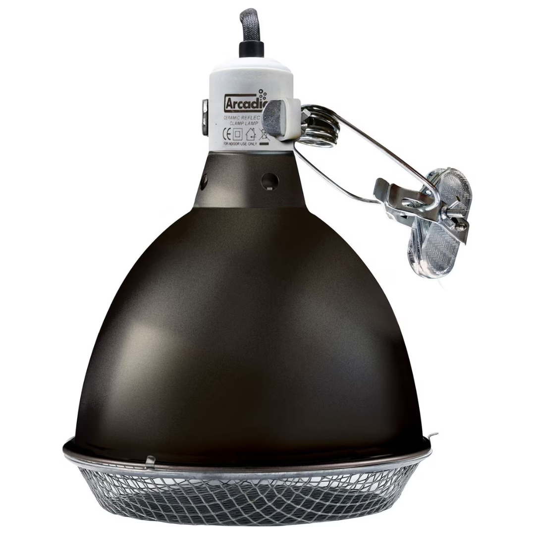 Arcadia Ceramic Reflector Clamp Lamp