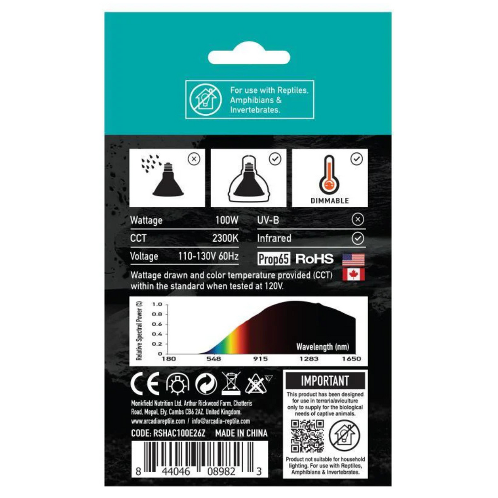 Arcadia GoldenSun Basking Halogen Bulb