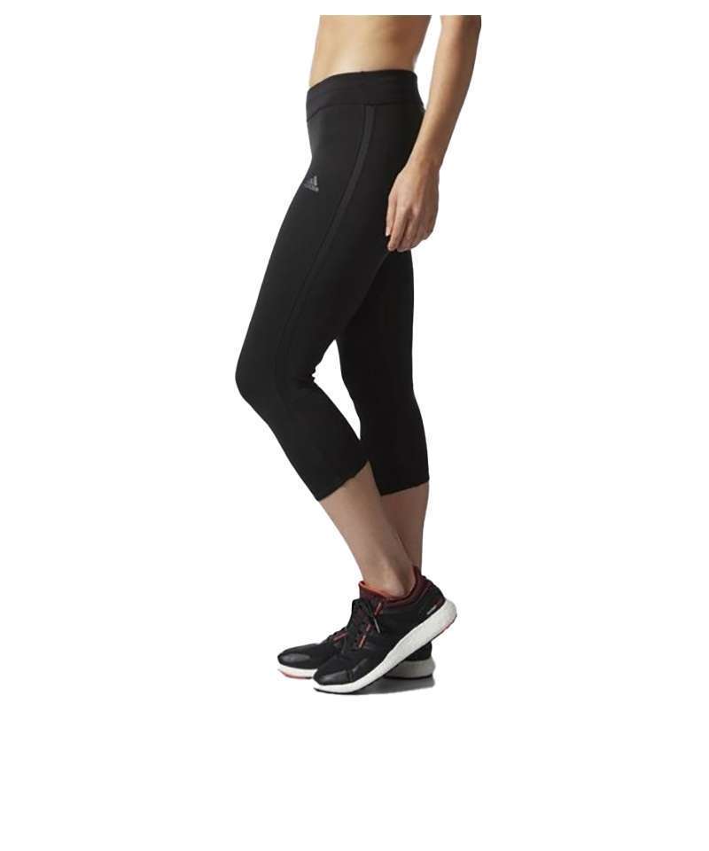 adidas Women's Response 3/4 Running Tight - Black (B47765)