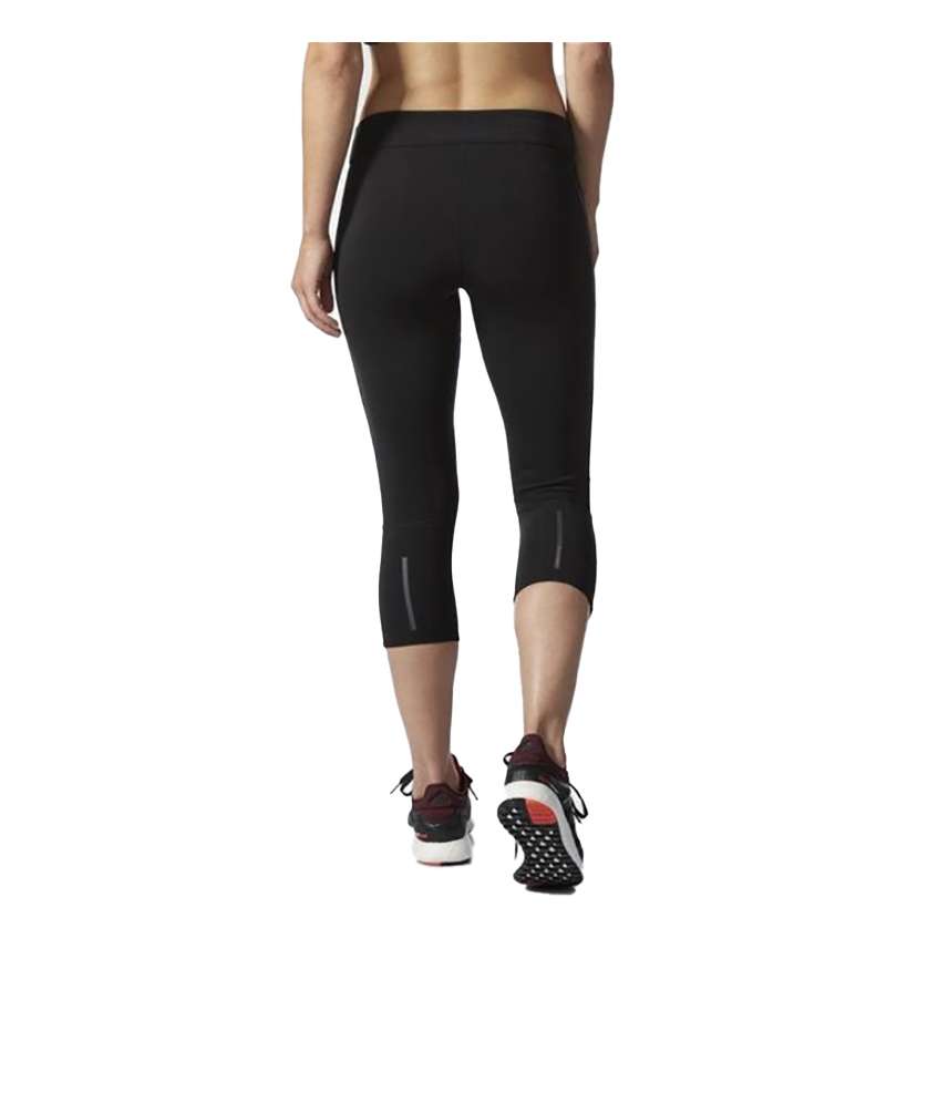 adidas Women's Response 3/4 Running Tight - Black (B47765)