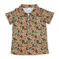Camo T Short Sleeve Team Polo Shirt