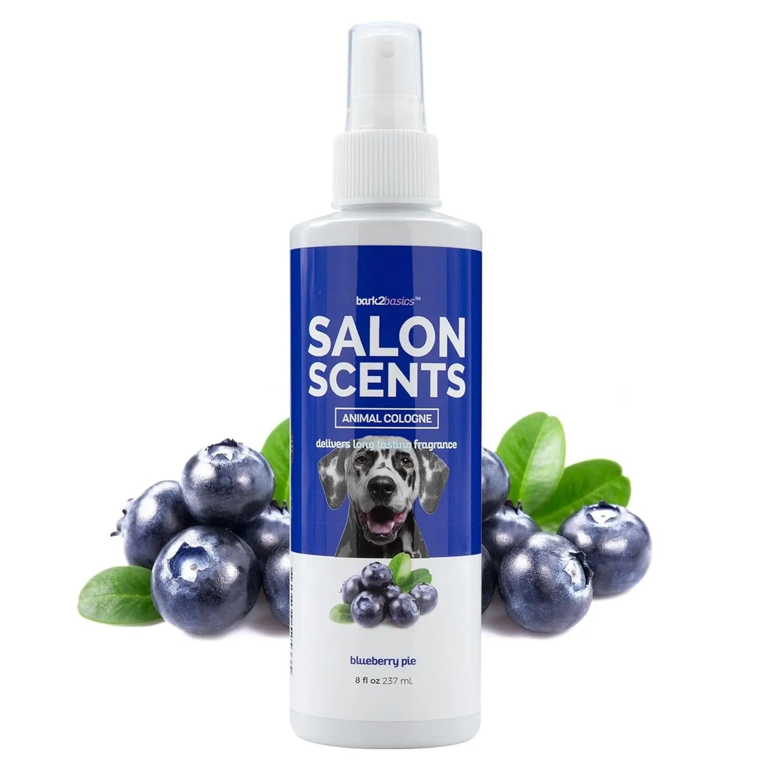 Bark2Basics Salon Scents Pet Cologne – Professional Deodorizing Spray for Dogs & Cats | Alcohol-Free, USA-Made | 8 oz | 10 Scents