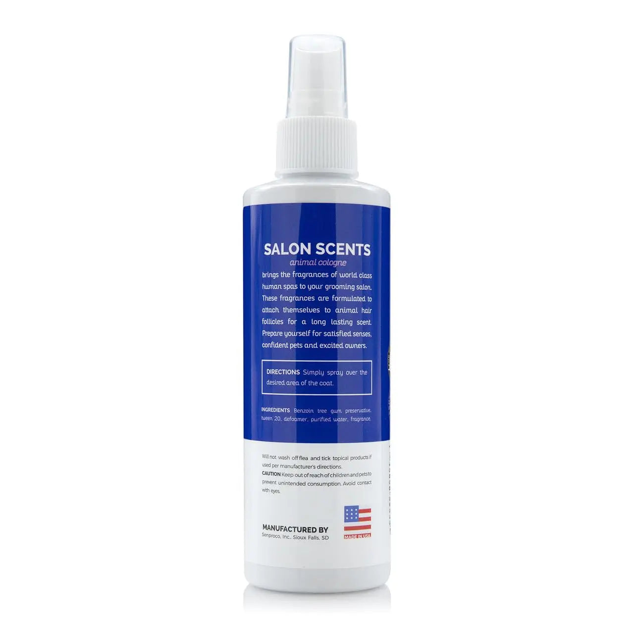 Bark2Basics Salon Scents Pet Cologne – Professional Deodorizing Spray for Dogs & Cats | Alcohol-Free, USA-Made | 8 oz | 10 Scents