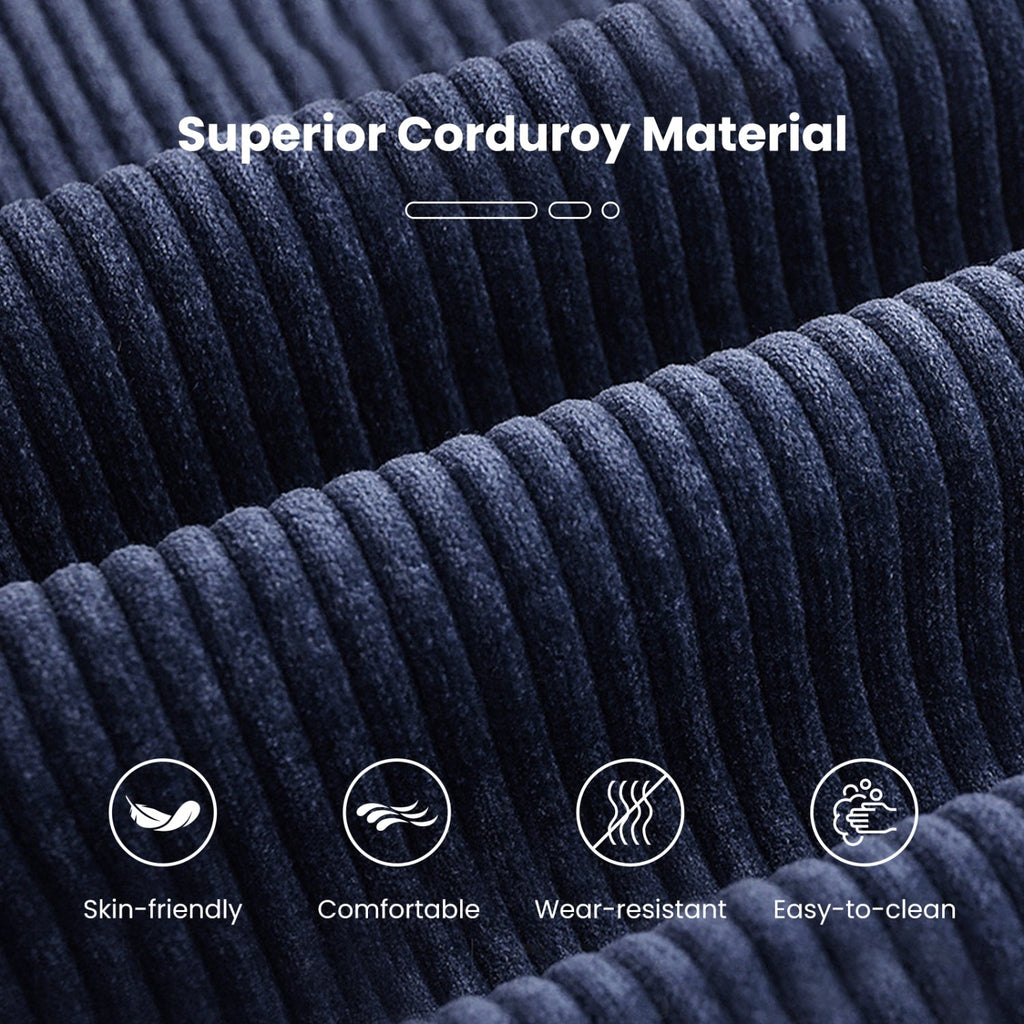 Corduroy Bean Bag Chair for Adults