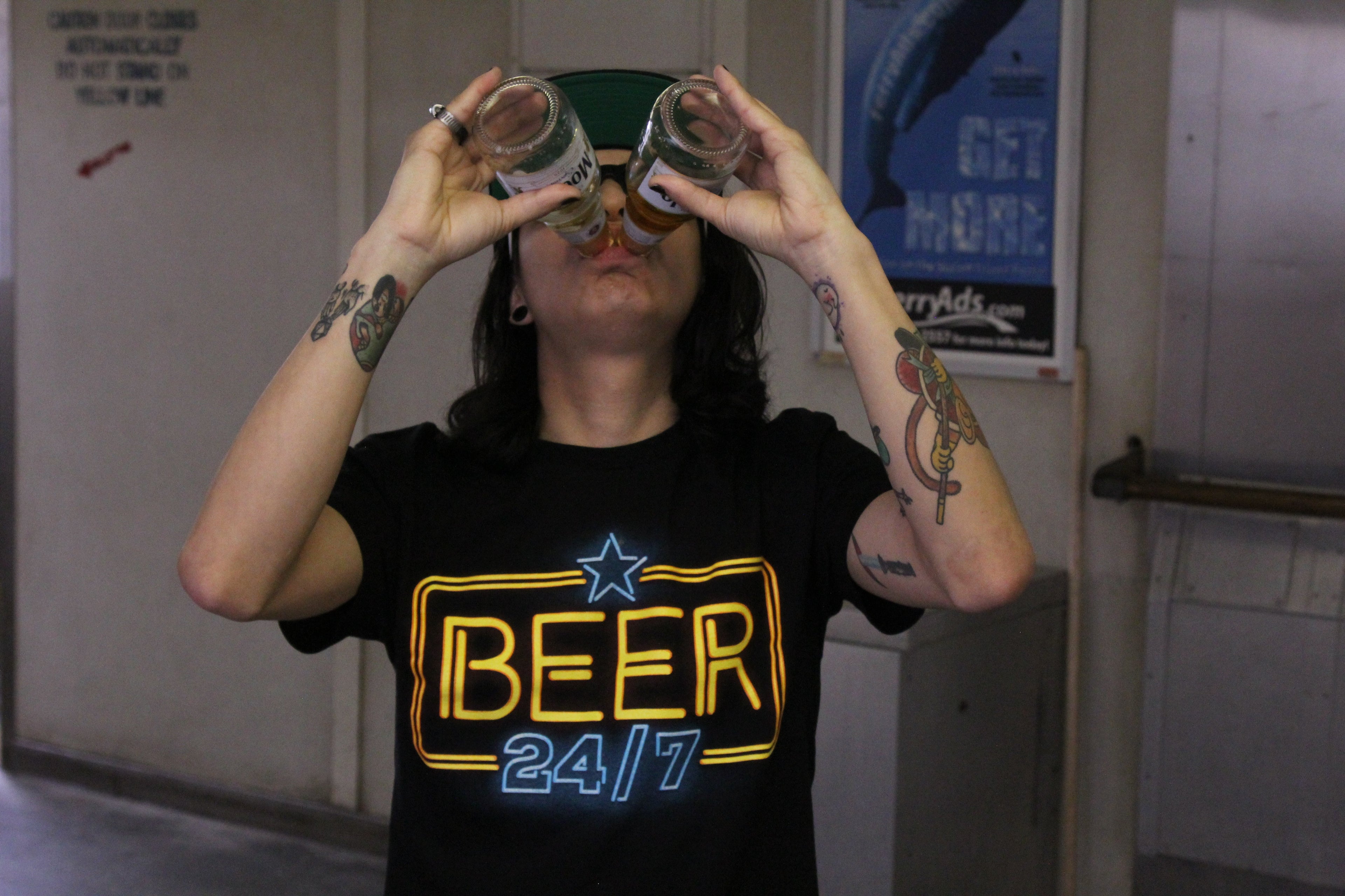 Beer 24/7 T-Shirt – Black | Richmond Hood Company