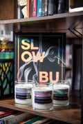 Slow Burn Book Candle Collection – 3 Soy Candles