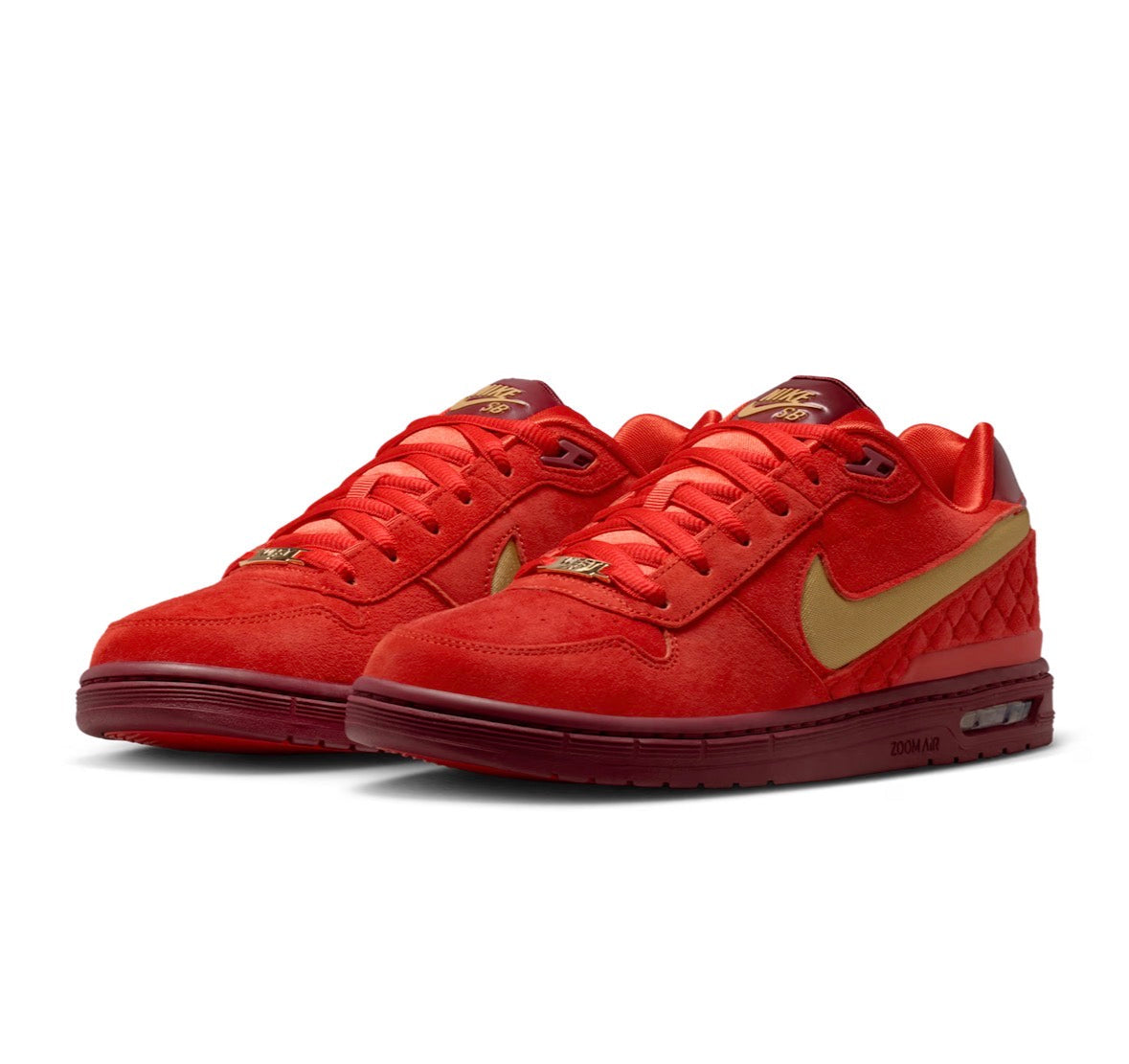 Nike SB Paul Rodriguez Air Zoom Low - Habanero Red/Team Red