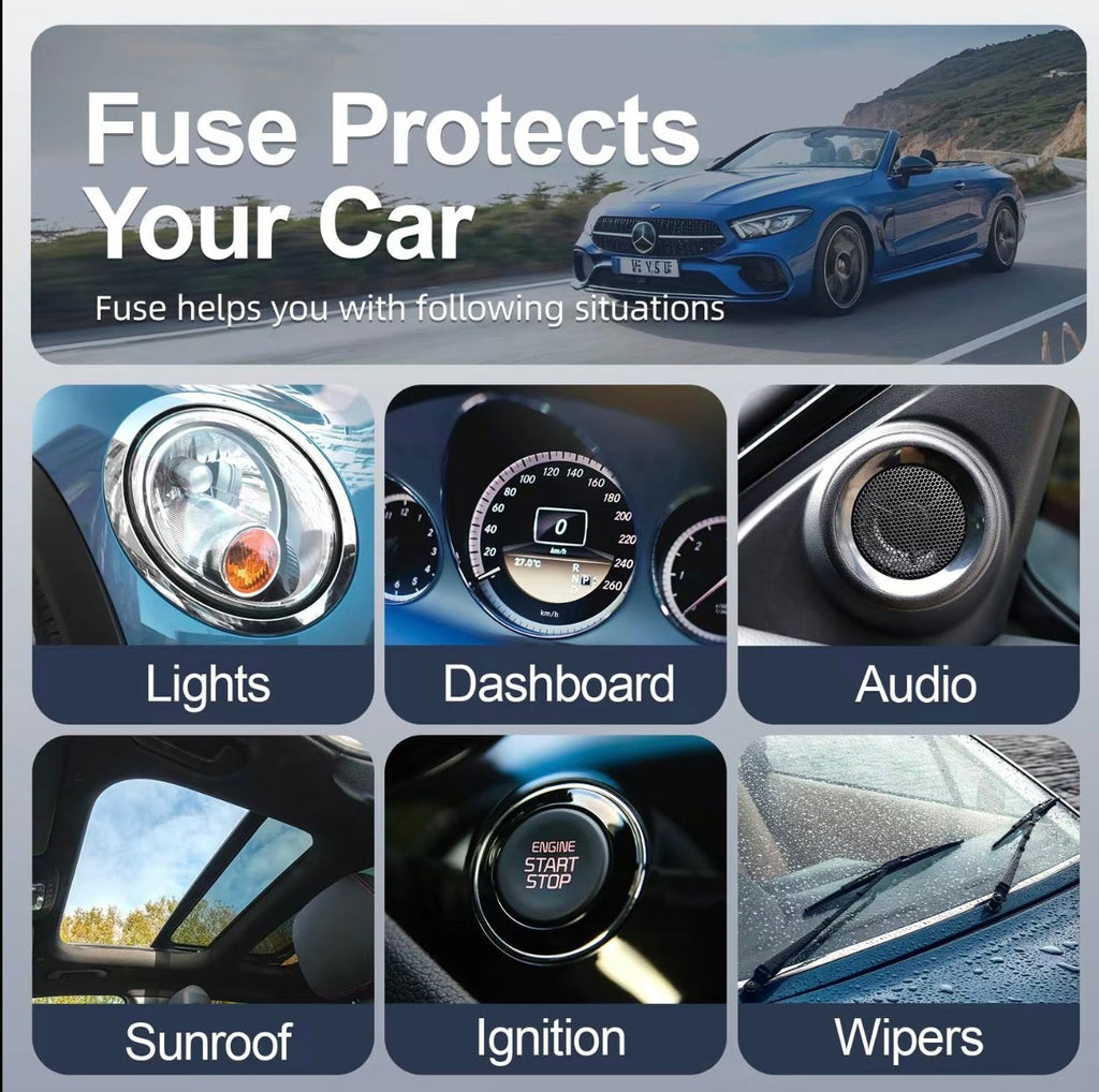 300-Piece Automotive Blade Fuse Kit