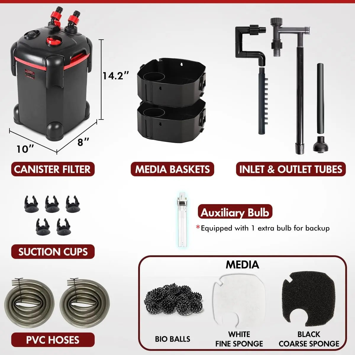 External Canister Aquarium Filter