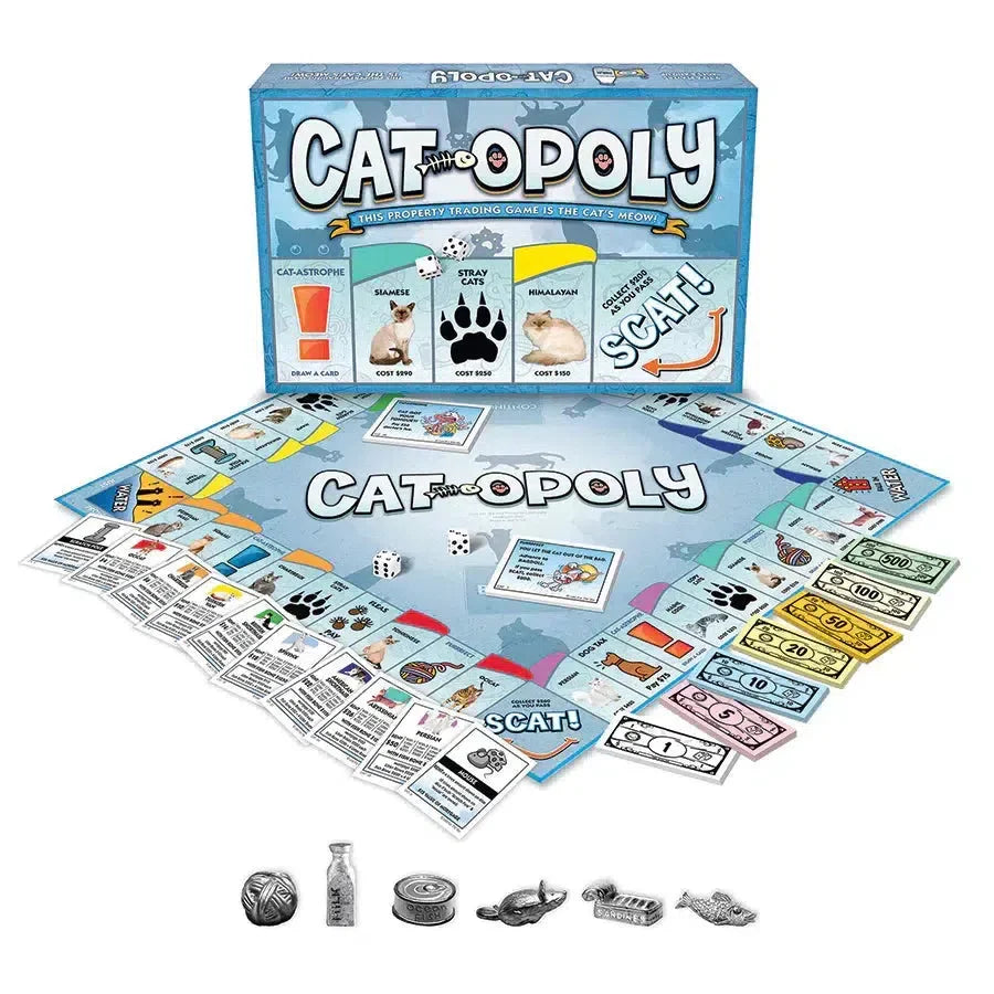 Cat-Opoly Board Game — The Monopoly Game for Cat Lovers