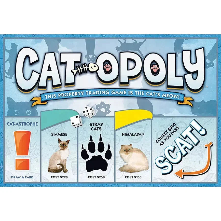 Cat-Opoly Board Game — The Monopoly Game for Cat Lovers