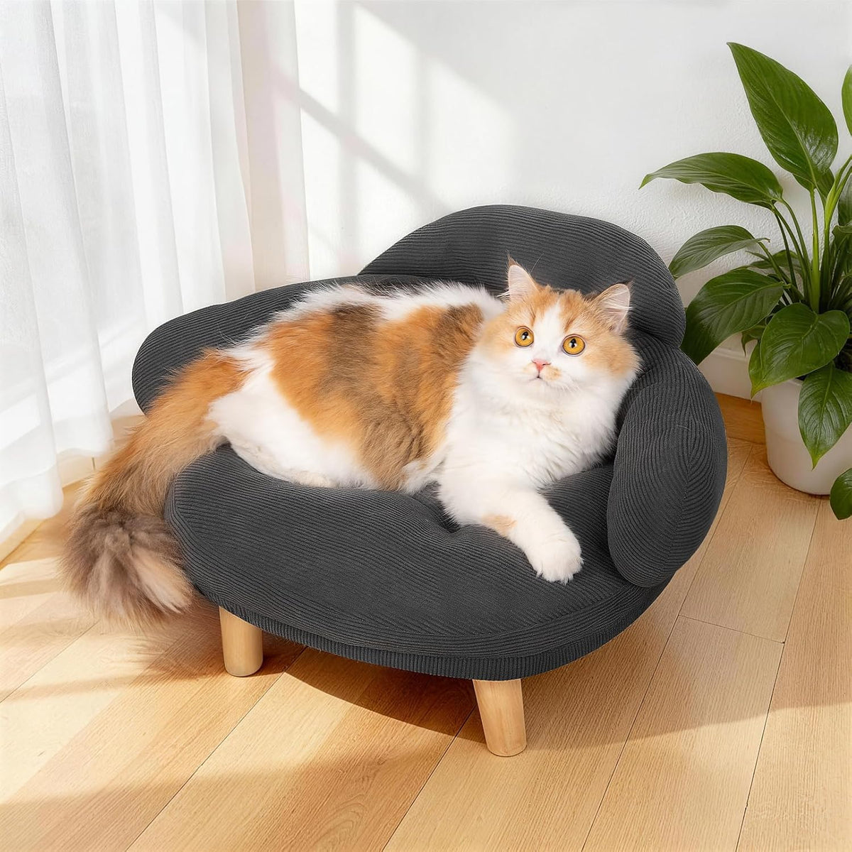 Furniture-Style Pet Sofa Bed