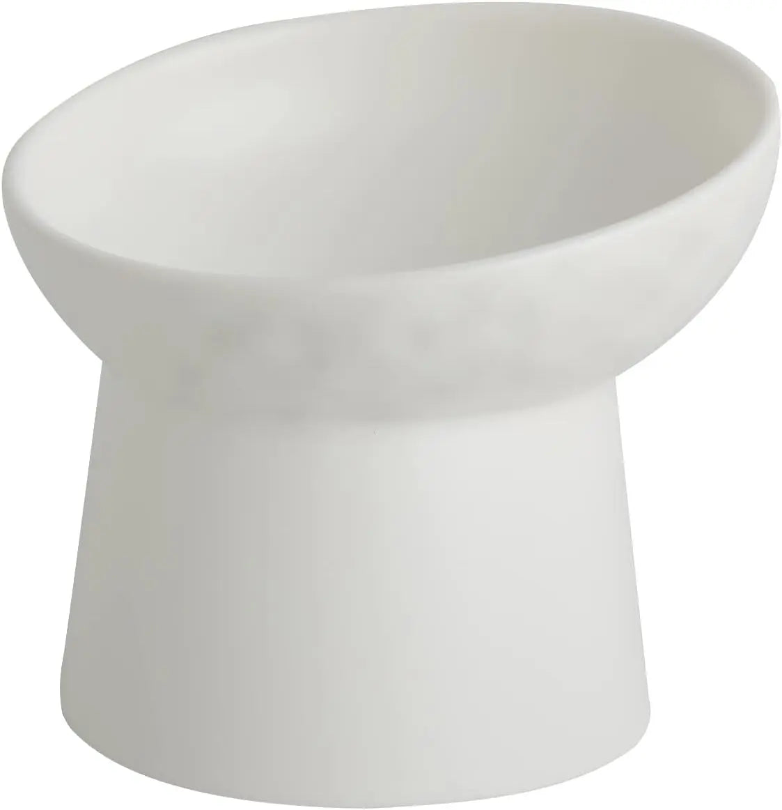 Elevated Tilted Ceramic Pet Bowls