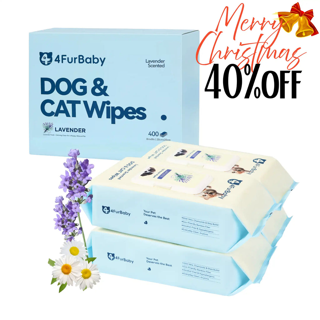 Plant-Based Dog & Cat Grooming Wipes