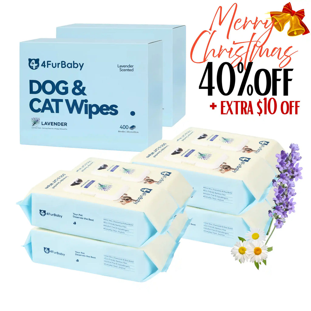 Plant-Based Dog & Cat Grooming Wipes