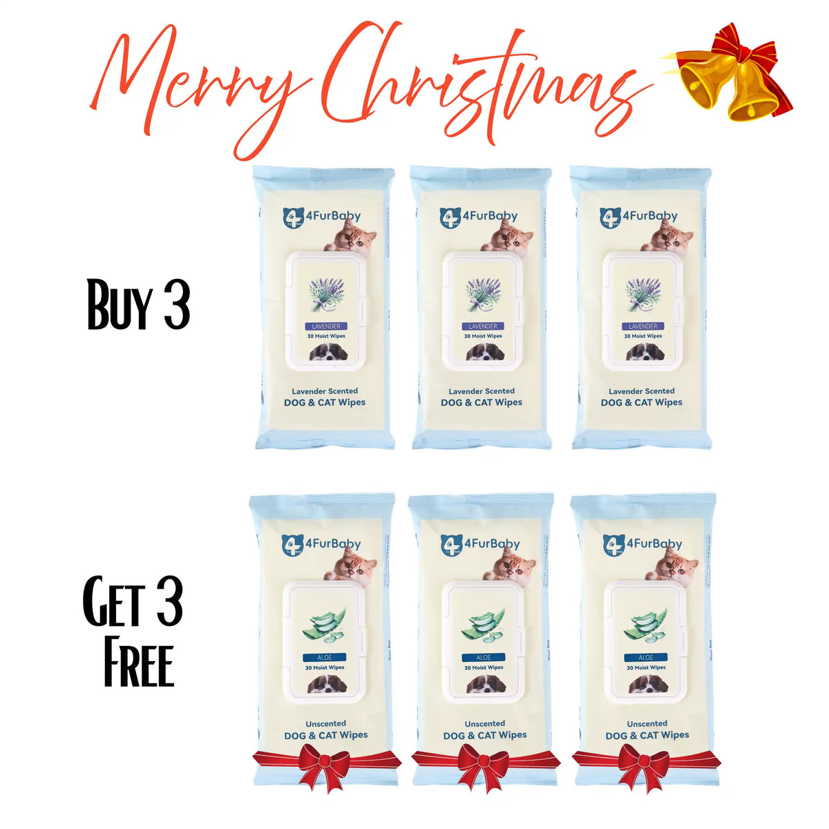 Plant-Based Dog & Cat Grooming Wipes