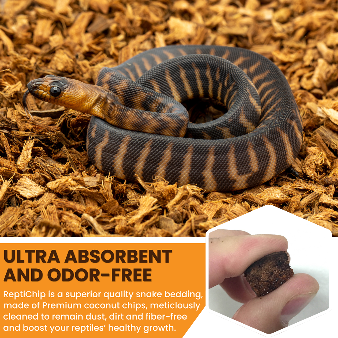 ReptiChip BabiChip Coconut Chip Substrate for Reptiles & Amphibians