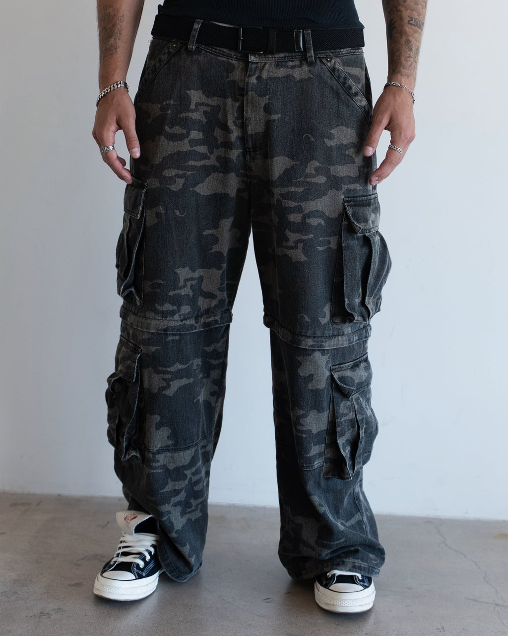 Into The Woods Cargo Pants – Dark Camo
