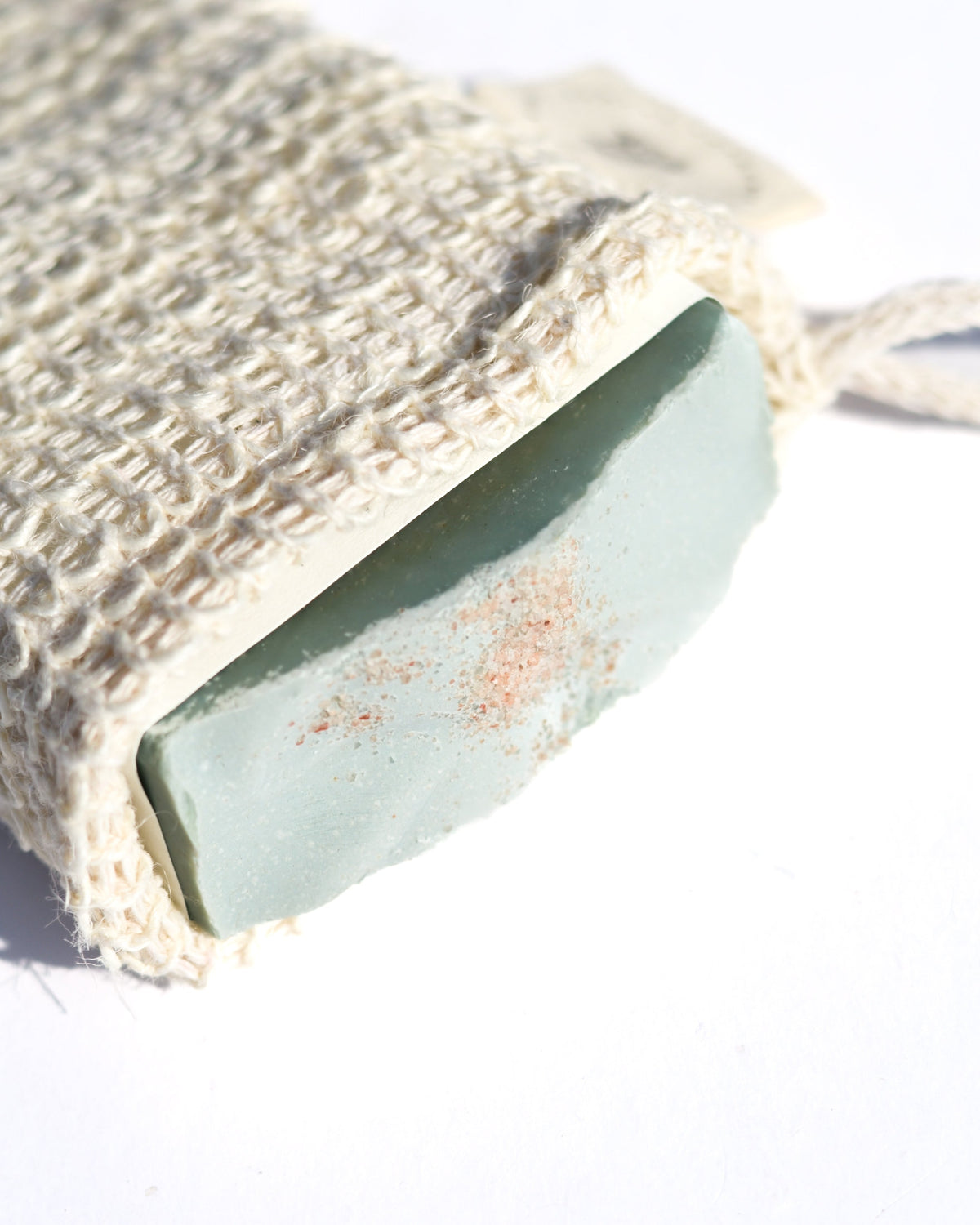 Agave Sisal Soap Saving Pouch