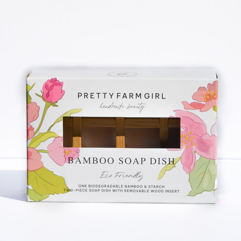 Eco-Friendly Bamboo Soap Dish