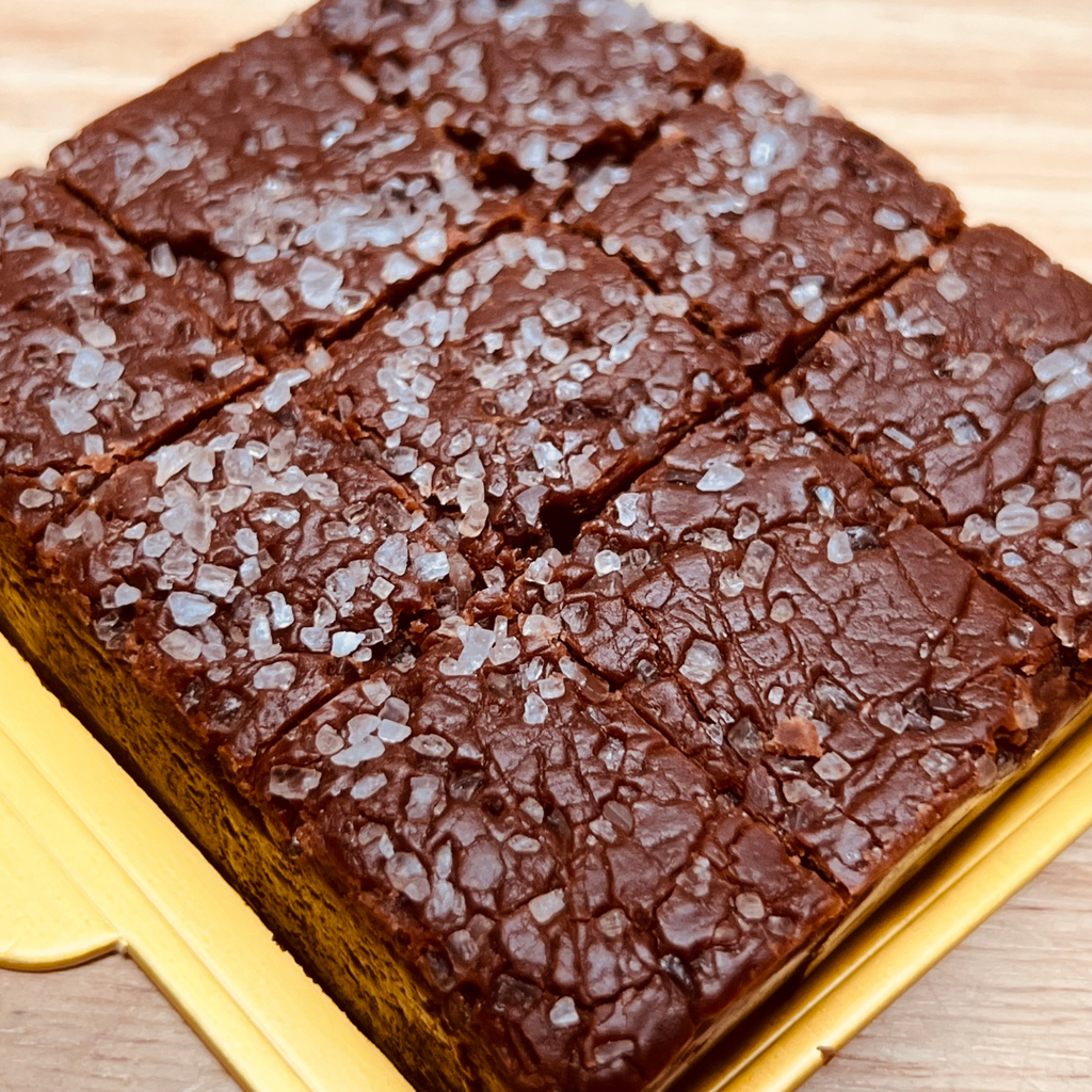 Handmade Dark Chocolate Sea Salt Fudge