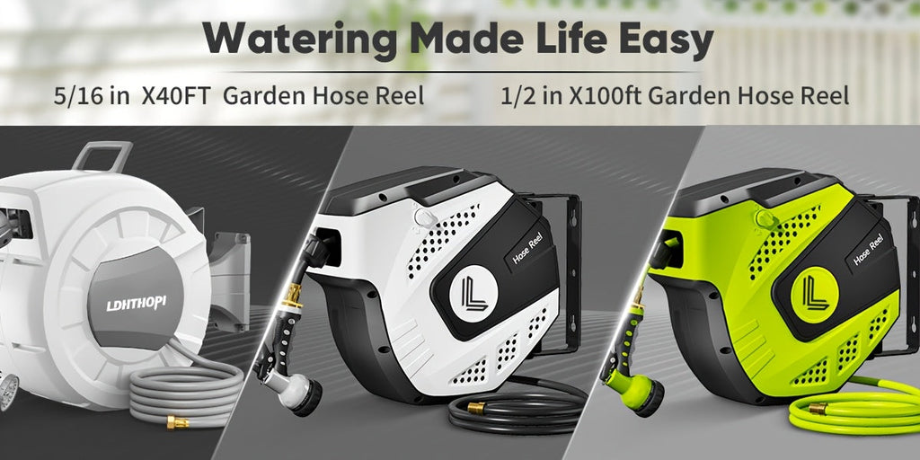Retractable Garden Hose Reel