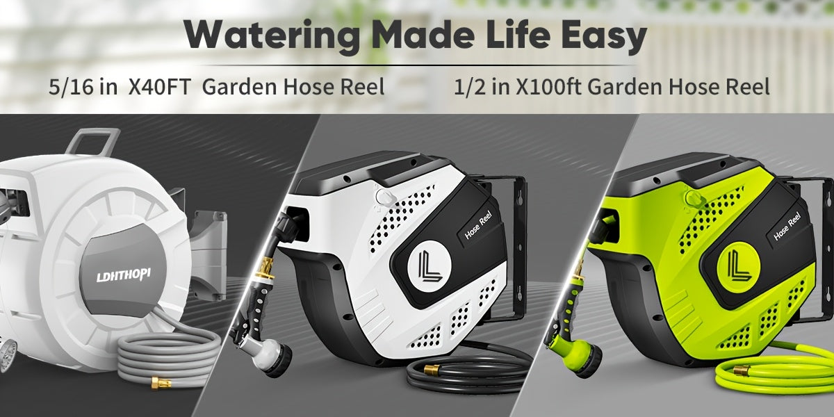 Retractable Garden Hose Reel