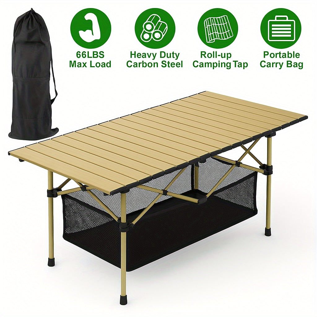 Portable Foldable Camping Table for 4–6 People