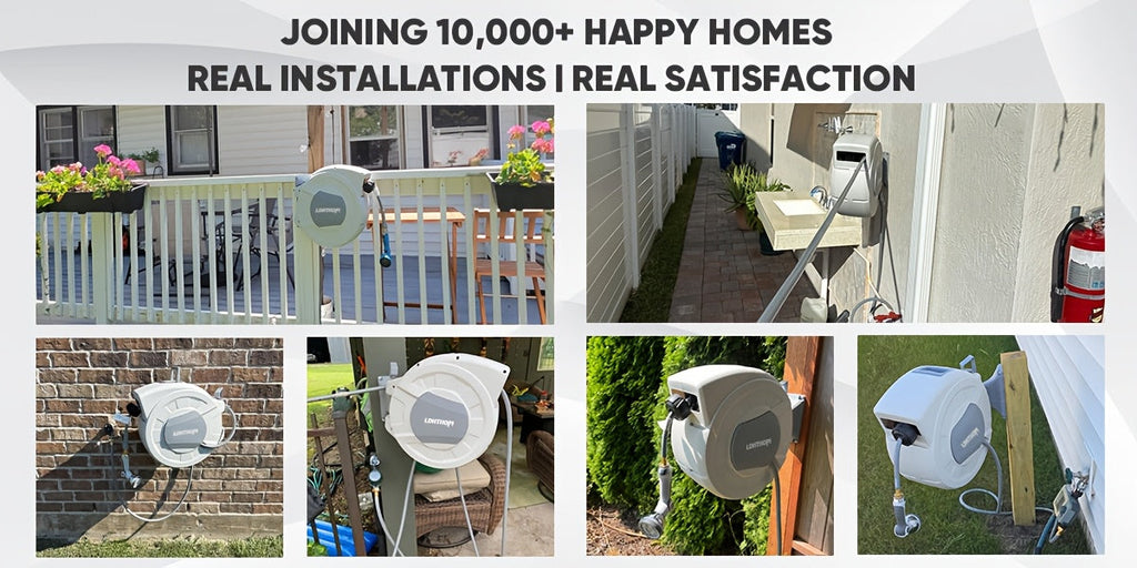 Retractable Garden Hose Reel