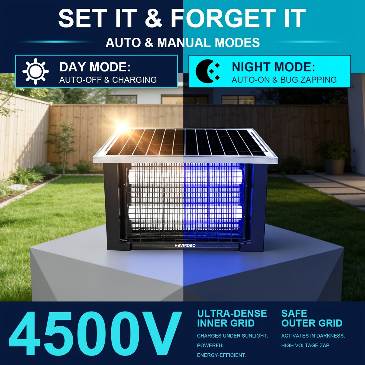 Solar Bug Zapper Outdoor