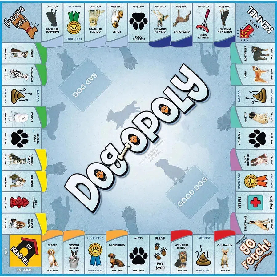 Dog-Opoly Board Game