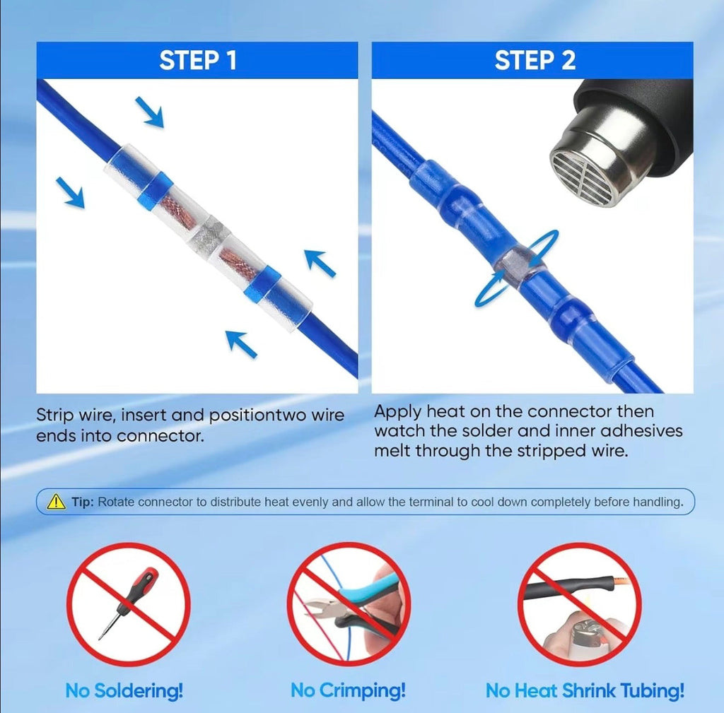 Waterproof Solder Wire Connectors