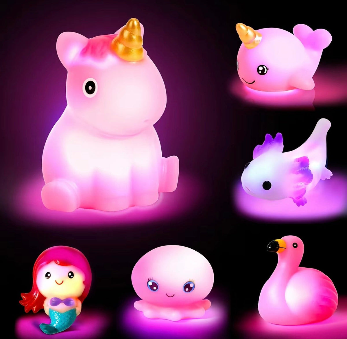 GlowSplash LED Bath Toys