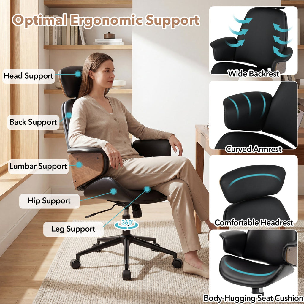 Ergonomic High-Back Office Chair