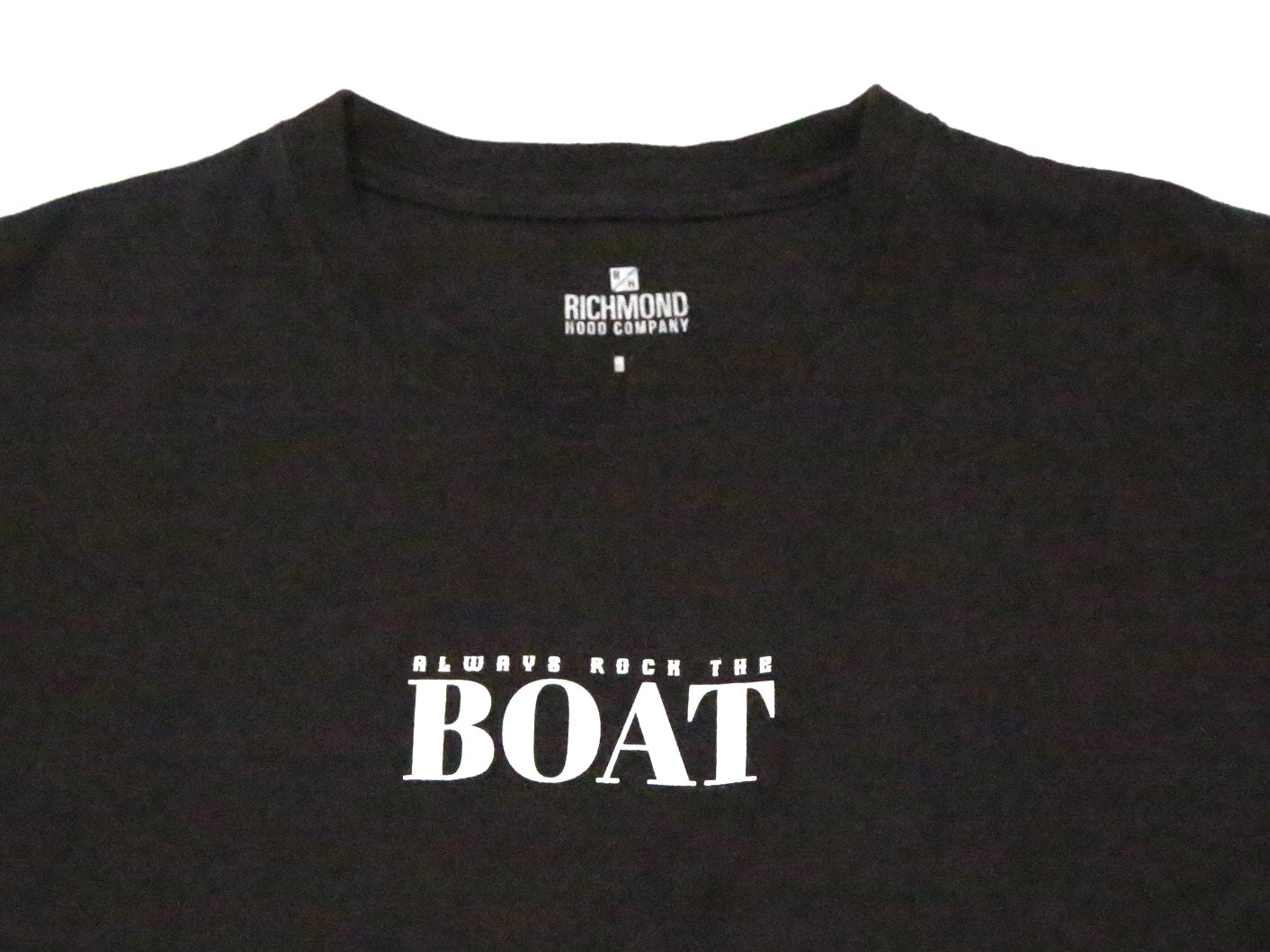 Always Rock The Boat T-Shirt – Black
