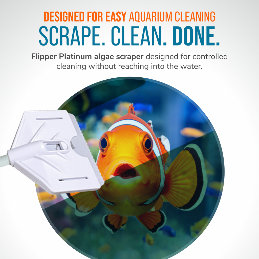 Flipper Platinum Aquarium Algae Scraper